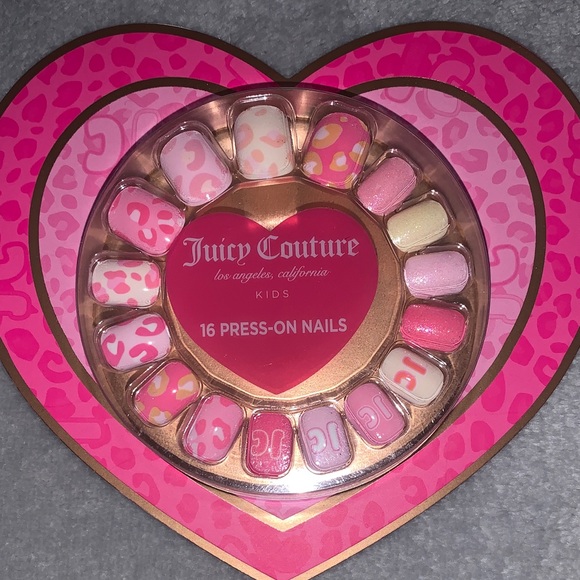 Juicy Couture Other - 🆕- Juicy Couture Pink and White Press-On Nails Set